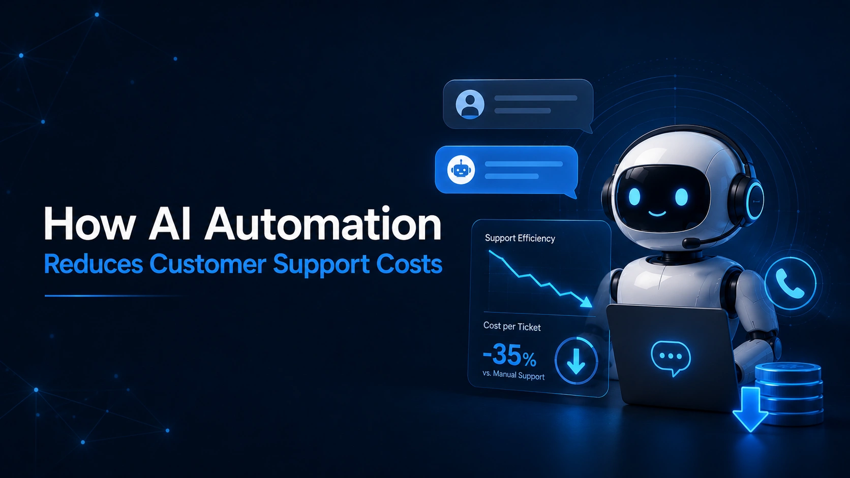How AI Automation Reduces Customer Support Costs