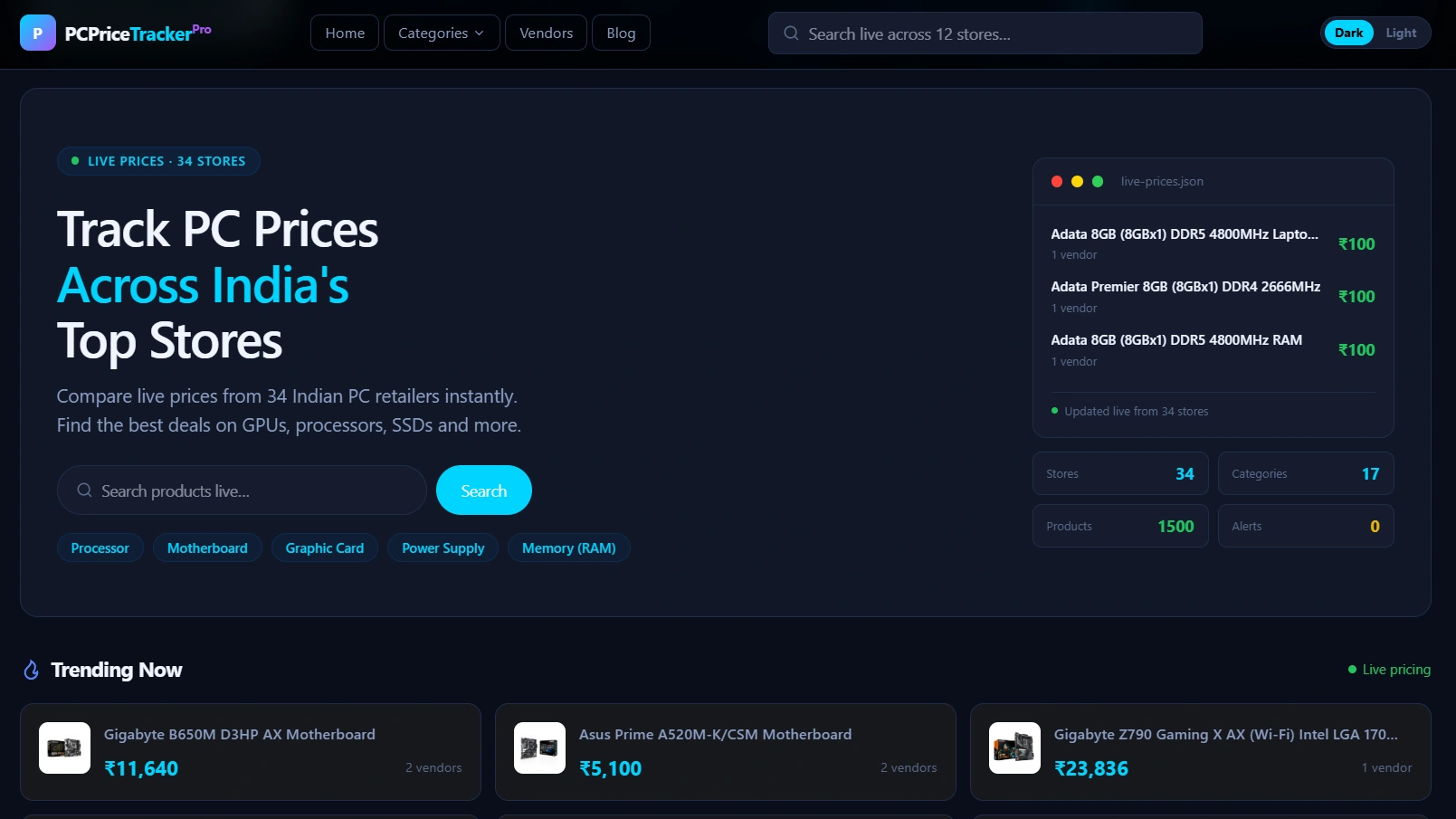 PC Price Tracker