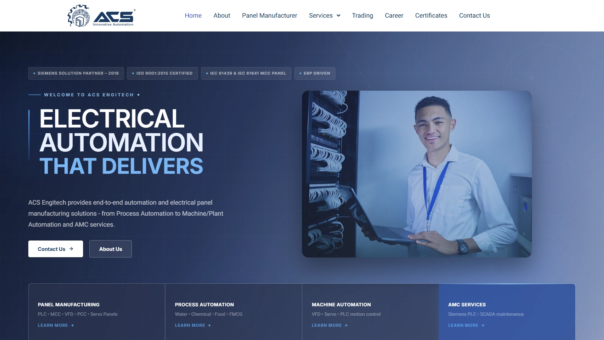 ACS Engitech Website